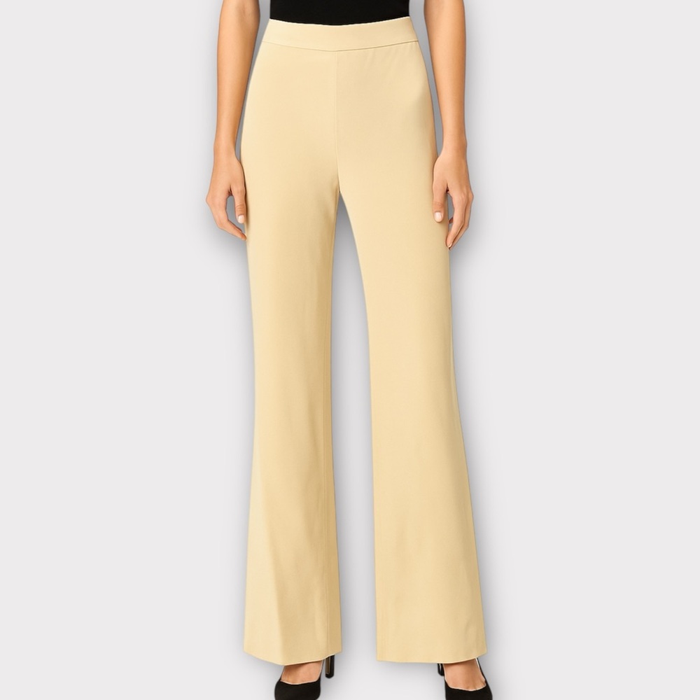 Carolina Herrera Women’s Pants Size 12 Silk Blend Minimalist Designer Luxury